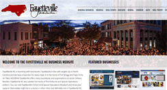 Desktop Screenshot of fayettevillenc.biz